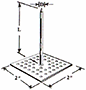 Perforated Insulation Hanger